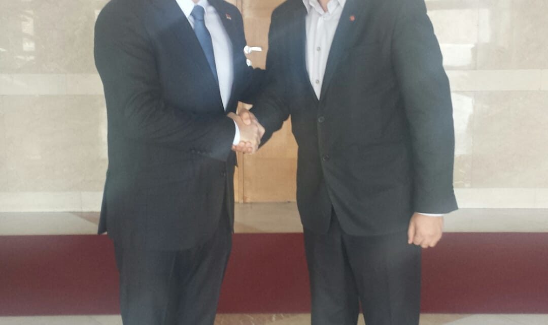 Председателя на Националния съвет на среща с министър Ружич